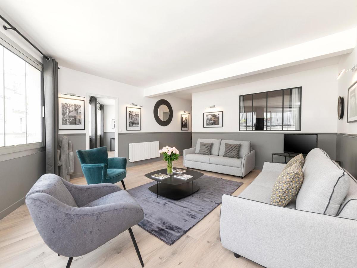 Livinparis - Luxury 3 Bedrooms Le Marais III Buitenkant foto