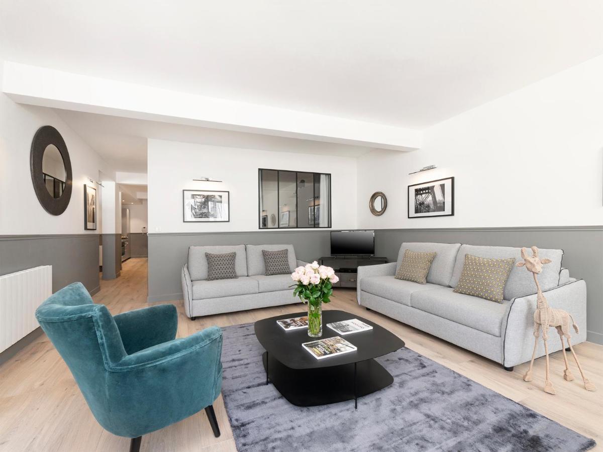 Livinparis - Luxury 3 Bedrooms Le Marais III Buitenkant foto