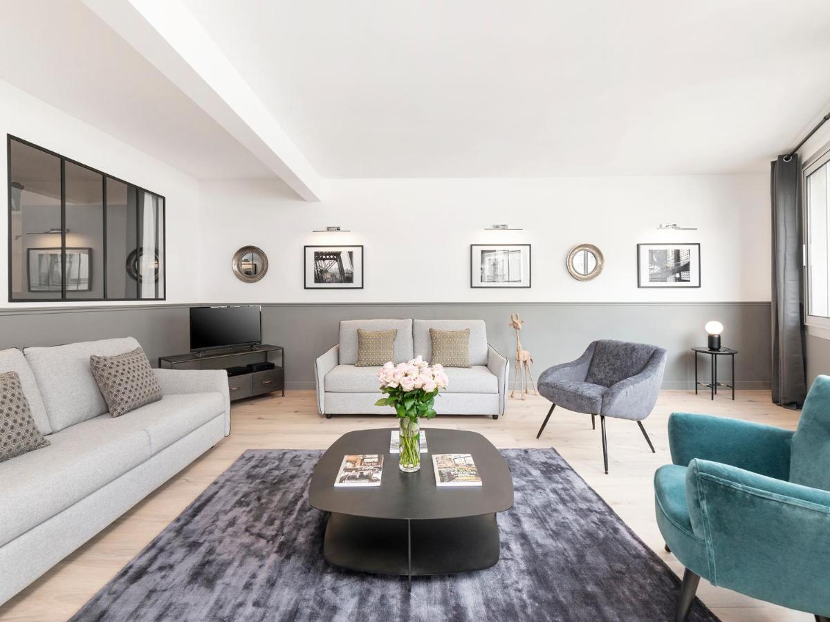 Livinparis - Luxury 3 Bedrooms Le Marais III Buitenkant foto